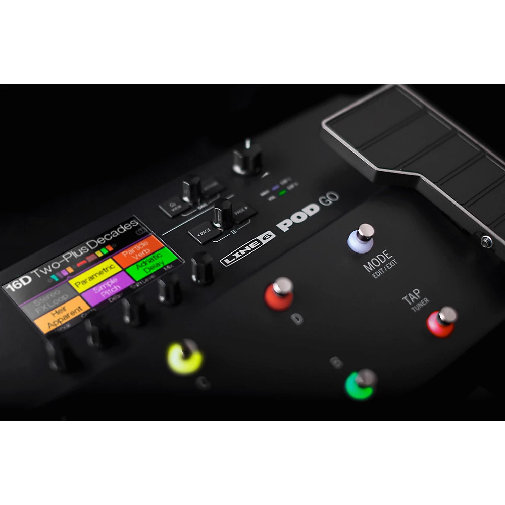 Line 6 POD Go Guitar Multi-Effects Processor Black