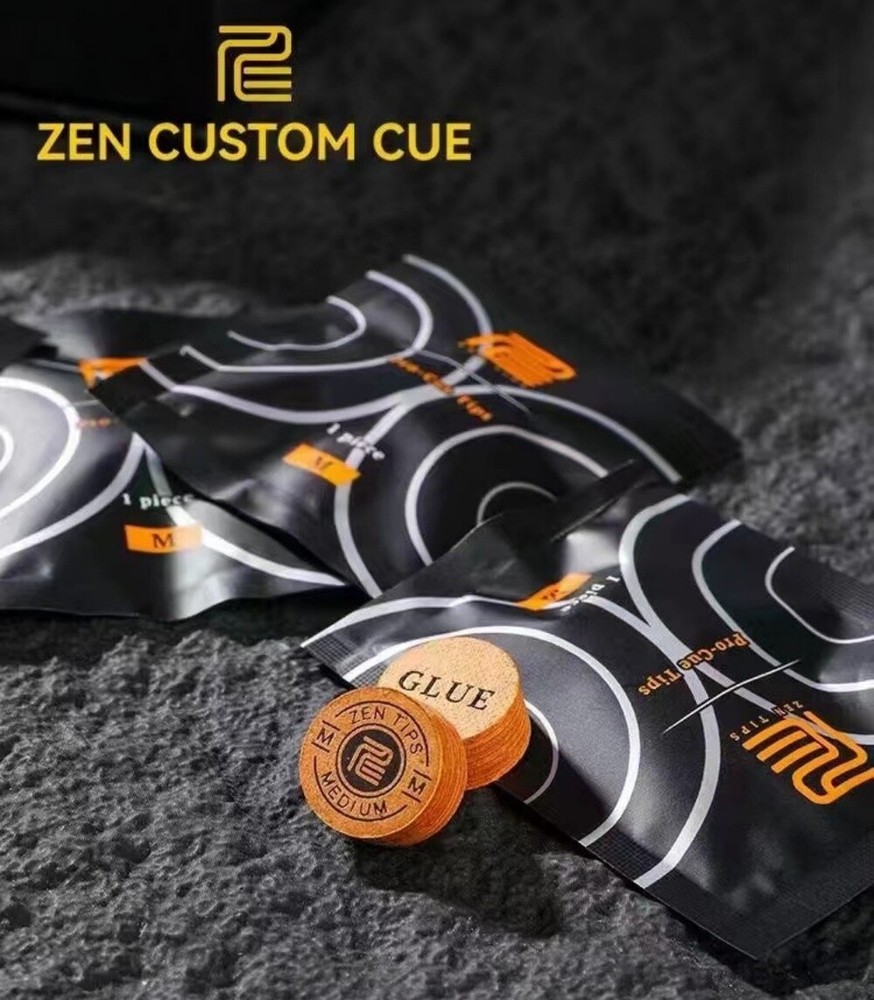 ZEN Billiard Super PRO Cue Tip 14mm-Medium