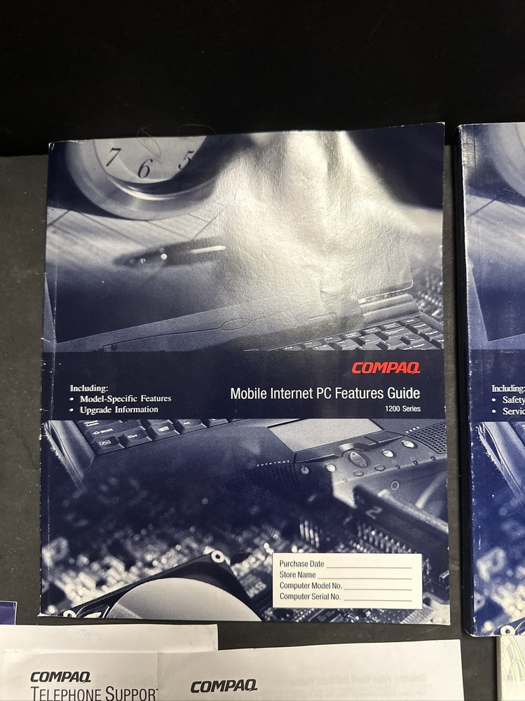 1999 Compaq Mobile Internet PC Reference Manual, Feature Guide, Getting Started