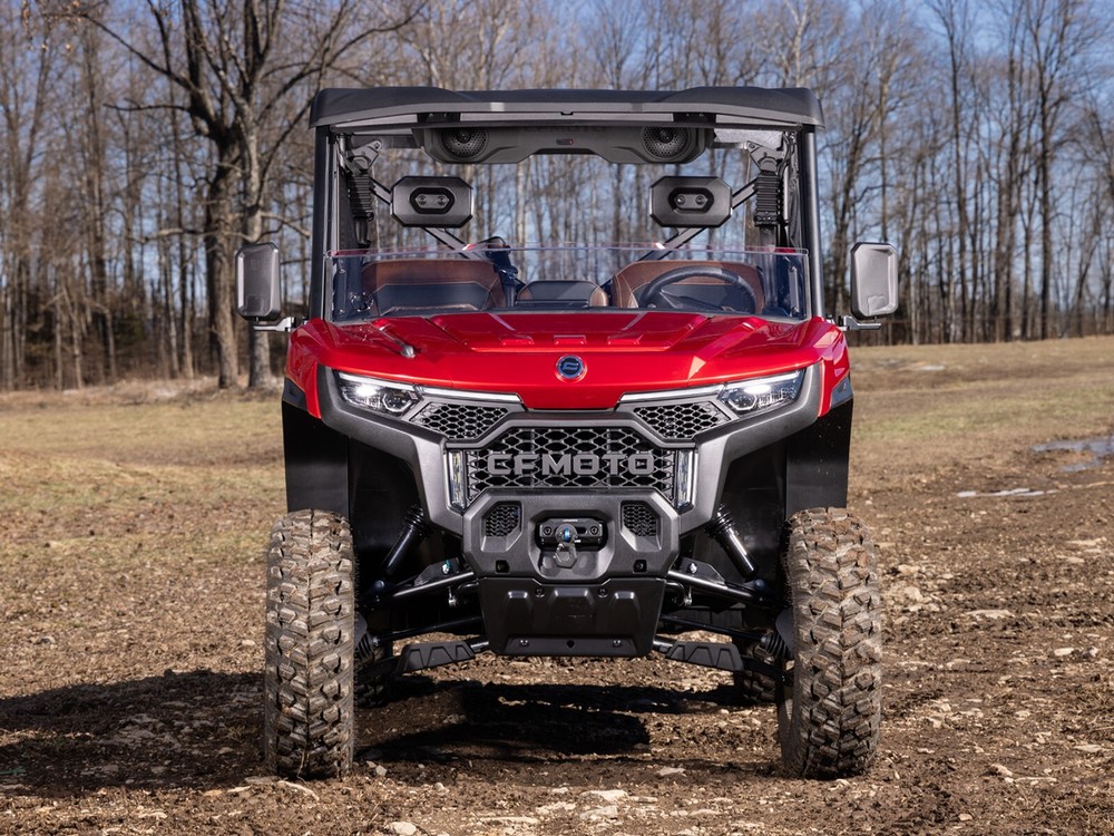 SuperATV Half Windshield for CFMoto UForce U10 Pro/2025+