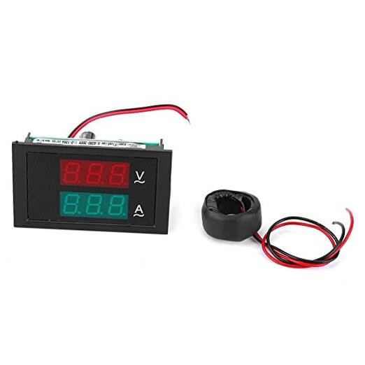 DL85-2042 Ammeter Voltmeter Panel Mounting Meter Display Digital Current