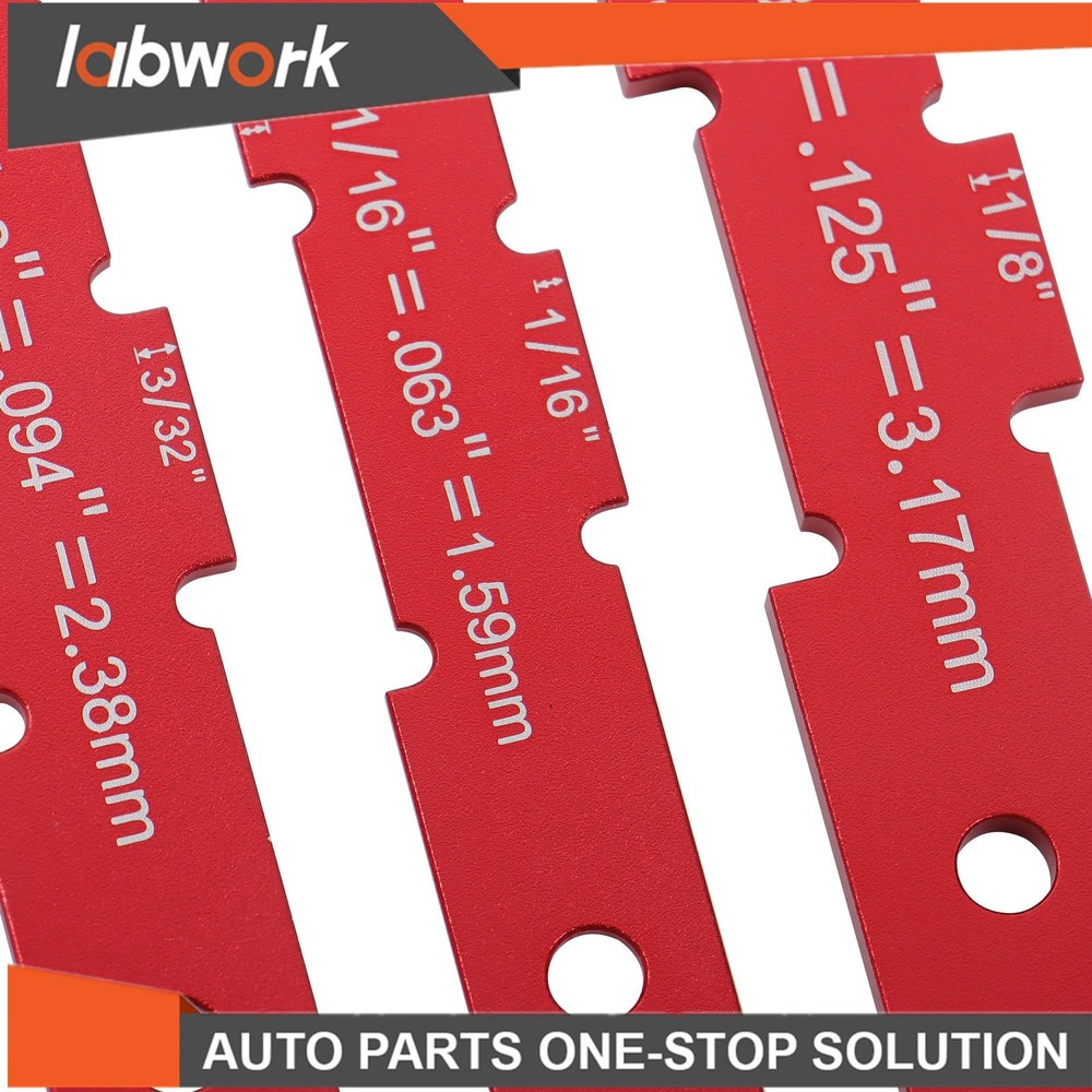 Labwork 14 Pcs Router Table Setup Bars Precision Aluminum Setup Blocks