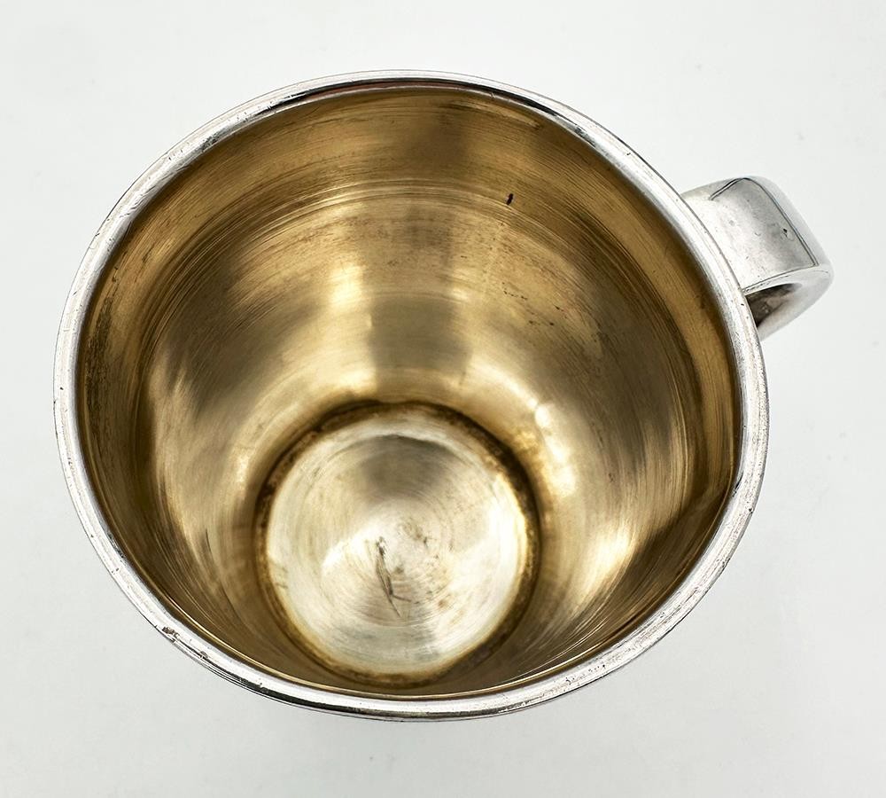 ANTIQUE CUP / MUG SILVER PLATED