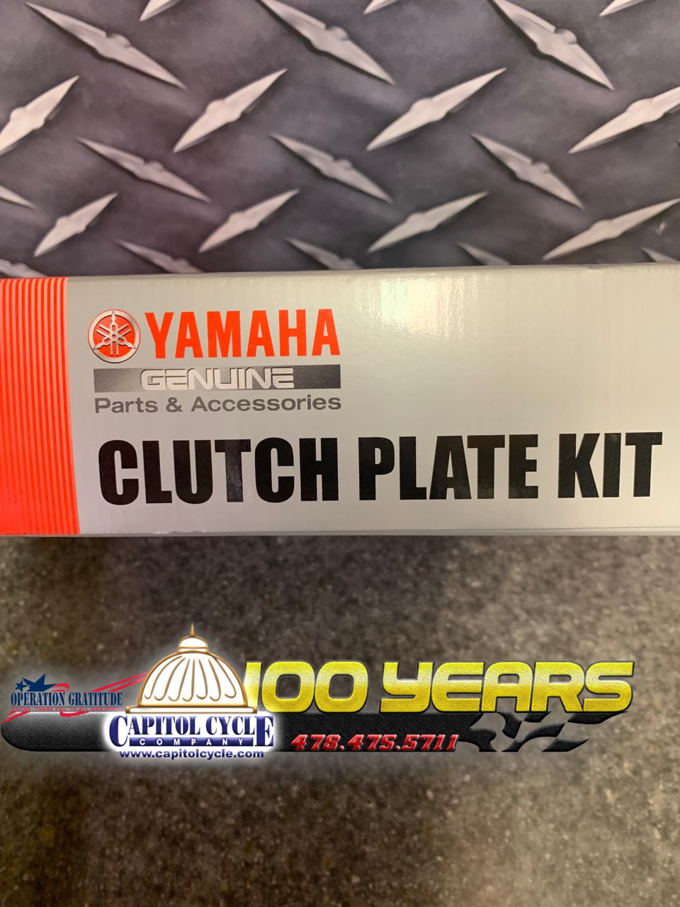 1TD-W001G-00-00 2014-2020 Genuine Yamaha YFZ450R Clutch Plate Kit