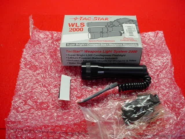 Tac Star- WLS2000- Weapons Light System- Super Bright- New !!
