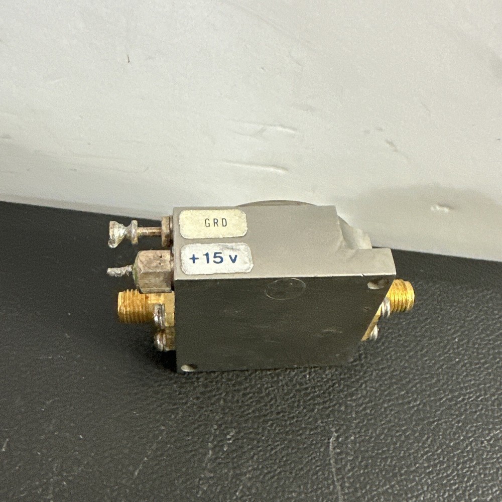 AVANTEK MIC SOLID STATE AMPLIFIER MODEL AMT-1003M. S/N 448 (untested)