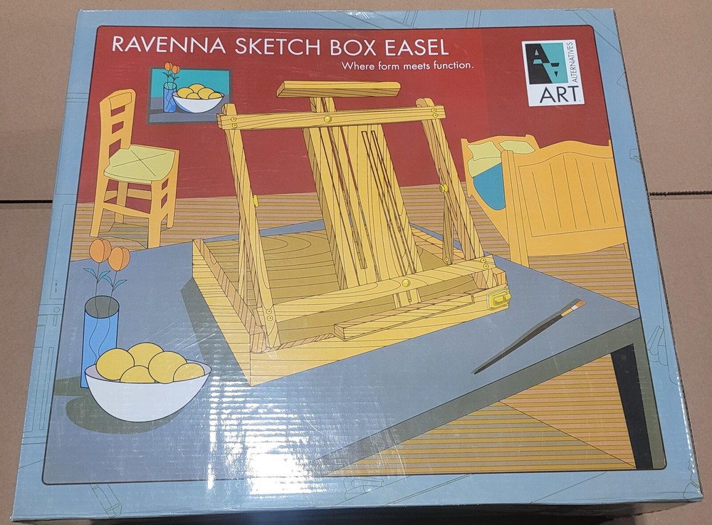 RAVENNA SKETCH BOX EASEL BNIB