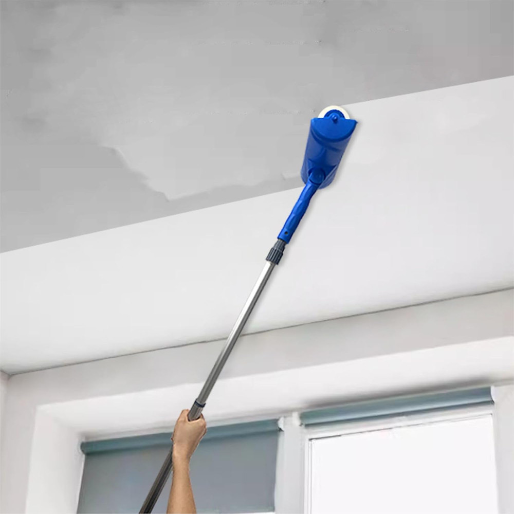 10 Inch Ceiling Paint Roller with Shield Roller and Shield with Adjustable Head