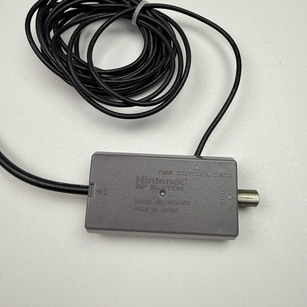 Nintendo NES RF Switch Adapter NES-003 OEM Tested Works