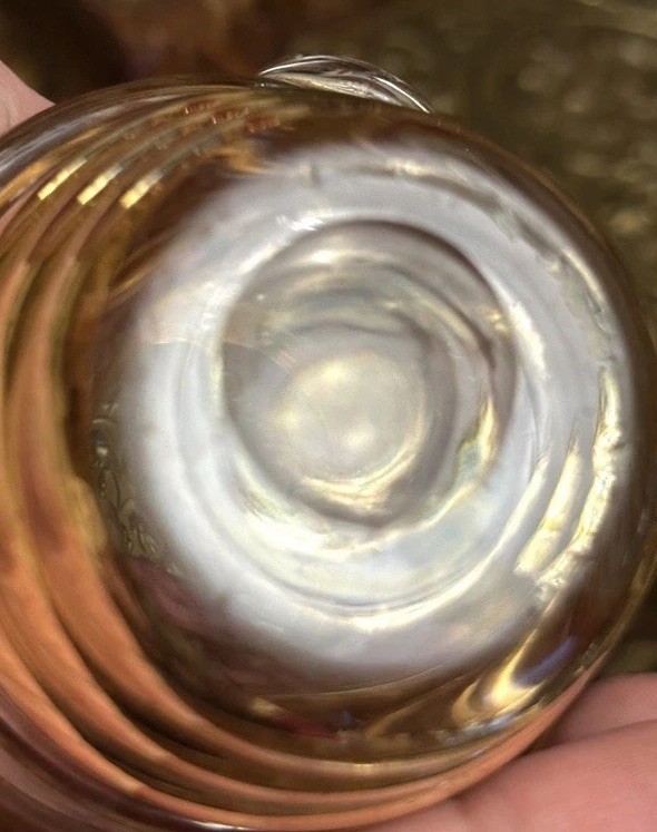 Gold Plated Ringed Jug 1950