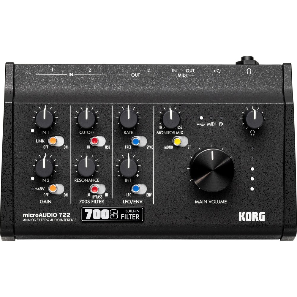 Korg MicroAudio722 Audio Interface w/ Analog Filter