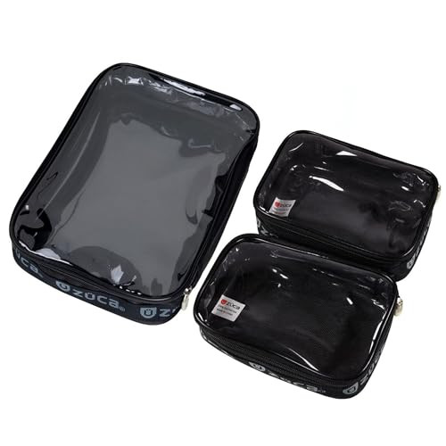 Utility Pouch Combo Set - 1 Large & 2 Mini Utility Makeup Pouch - Durable,