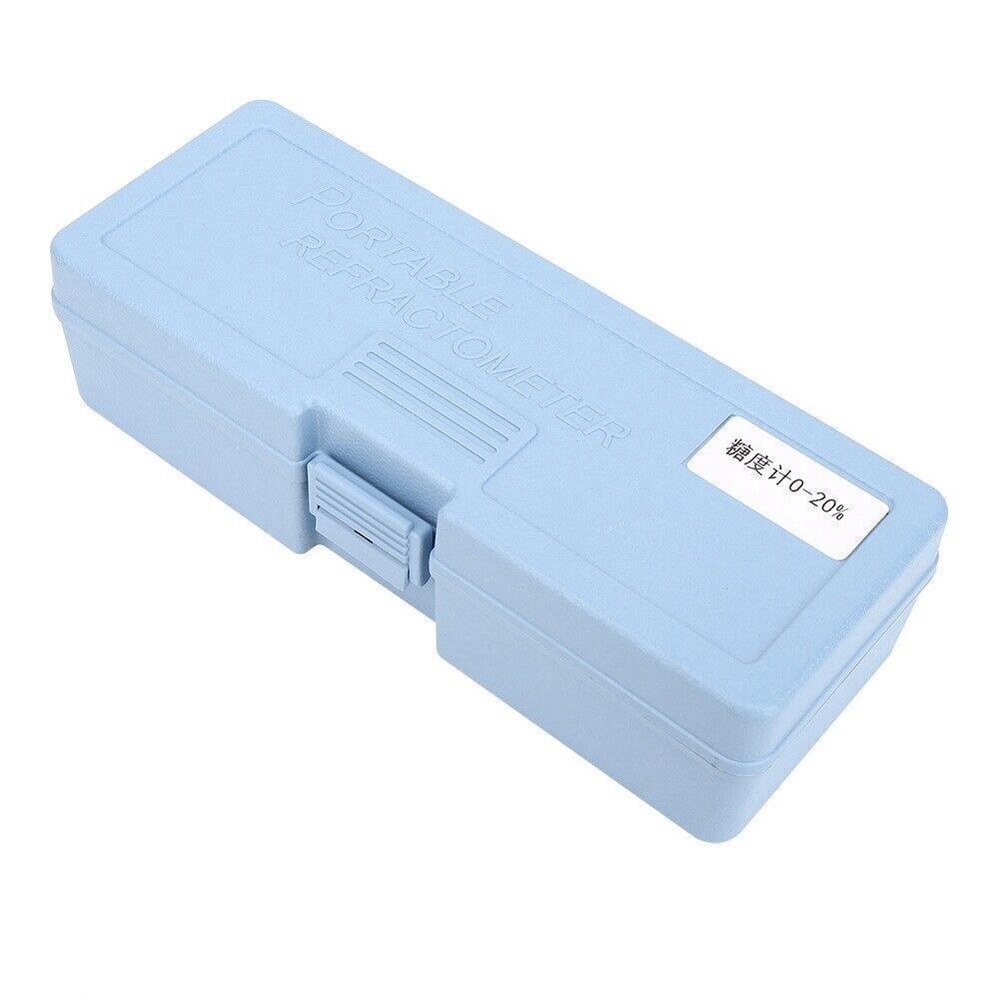 Refractometer Sugar Test Meter 0-20% with Accurant Index for Automatic Temperatu
