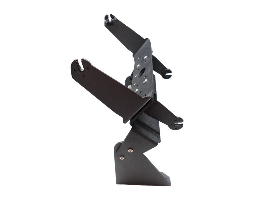 Baldwin Iron Works Universal Dual Fish Finder Graph Mount (Made In USA)