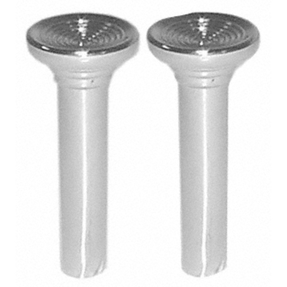 Replacement Chrome Driver/Passenger Side Pair of Door Lock Knobs