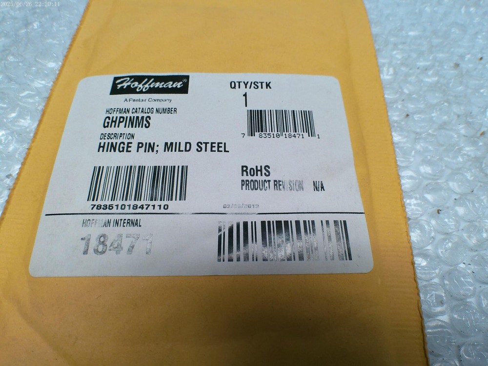 HOFFMAN GHPINMS HINGE PIN NSMP