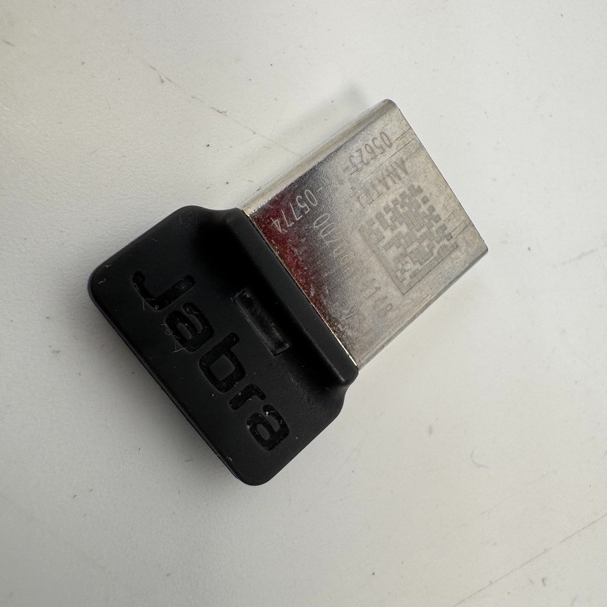 Jabra Evolve 65 MS Wireless Headset w/ USB Adapter --READ--