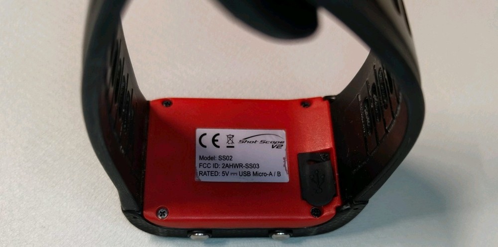 Shot Scope v2 Golf Gps Watch Model SS03 Read Description