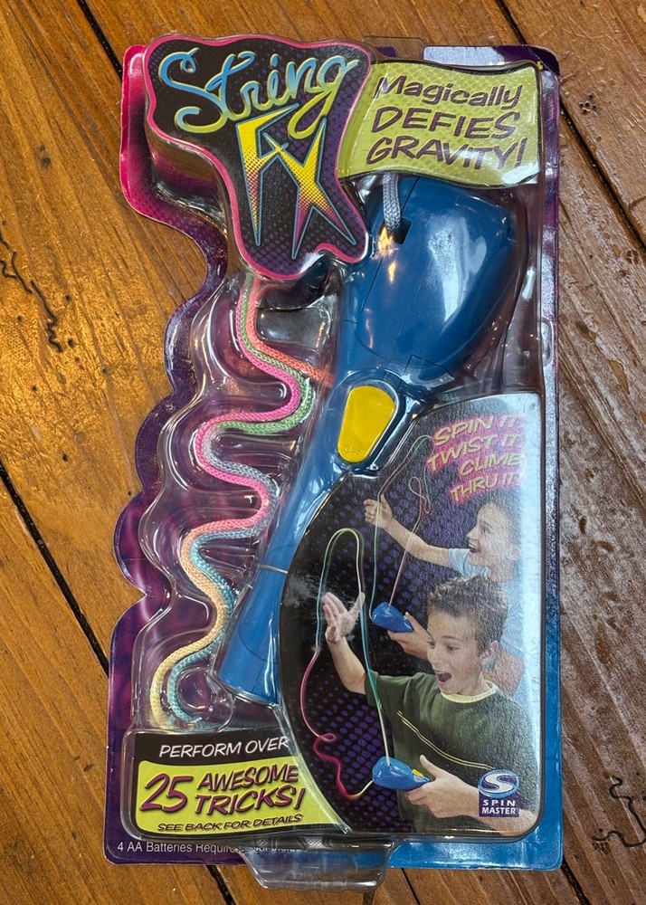 Vintage STRING FX Spin Master 2003 Toy String New FUN TOY!
