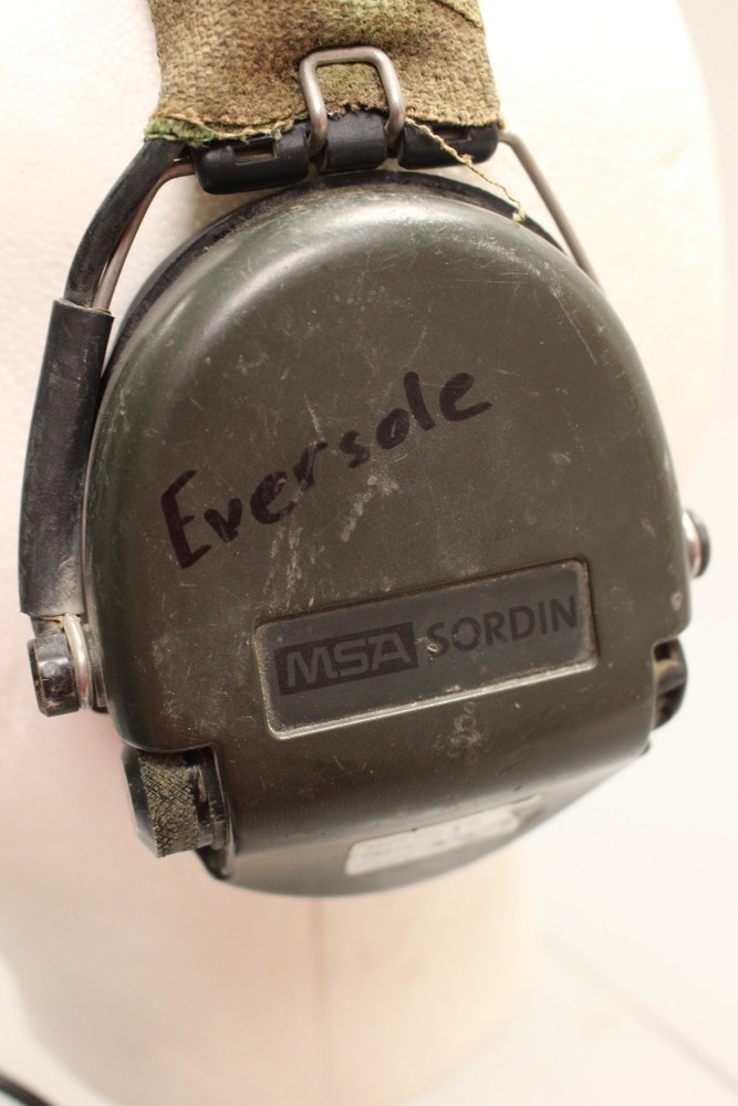 MSA Sardin Type #75310 Com Headset - Used
