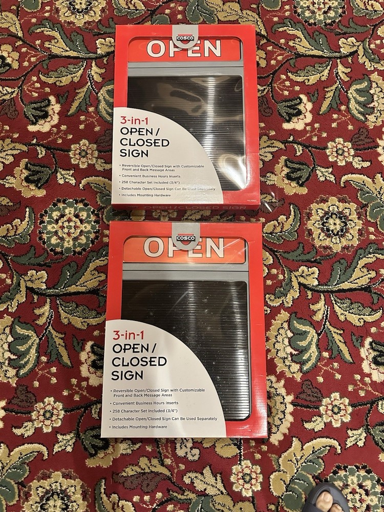 3-1 Open / Closed Sign