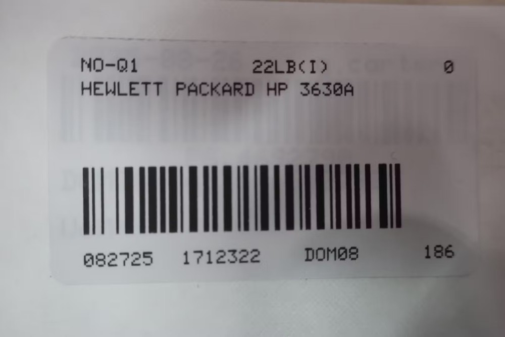 Hewlett Packard Hp 3630A Paintjet Parallel Printer