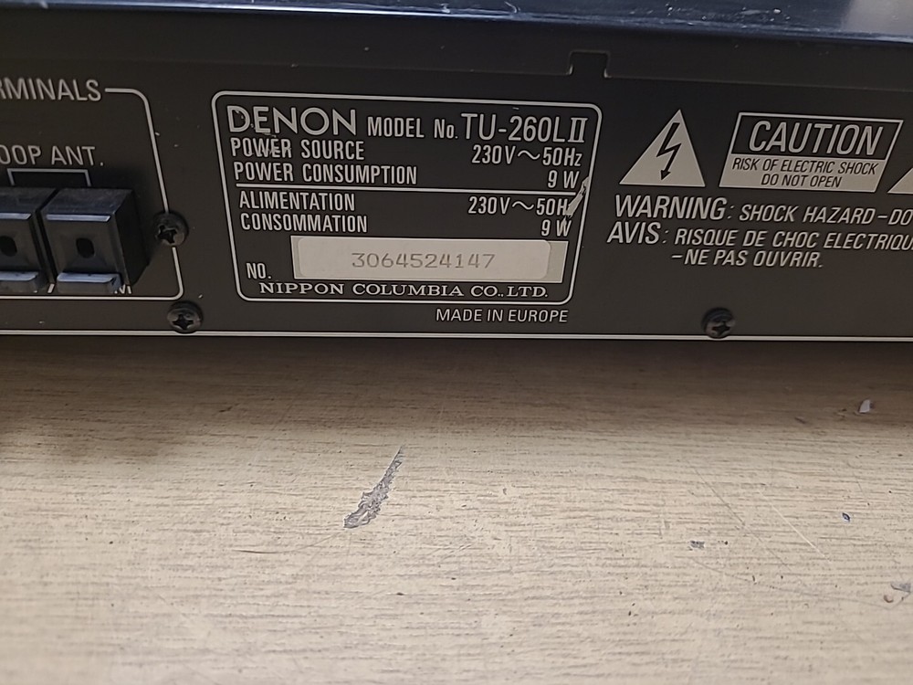Denon TU-260L II Tuner
