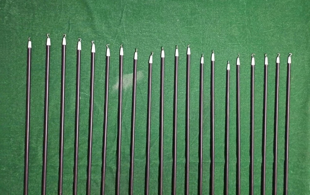 20pc Laparoscopic Monopolar Electrode L-Hook 5mmx330mm Reusable Instruments