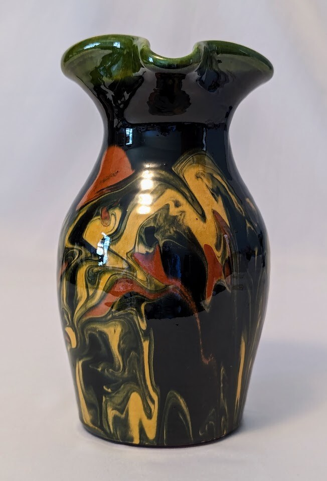 Handmade Thrown Pottery Pitcher