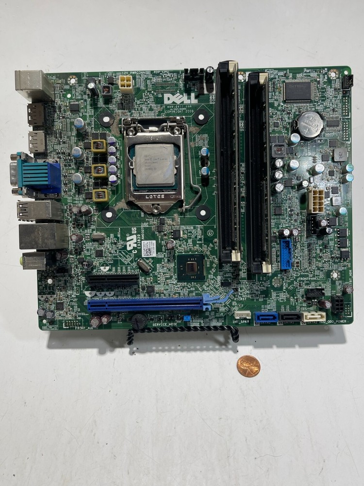 Dell Desktop Motherboard 0YC03K W/ CPU + RAM