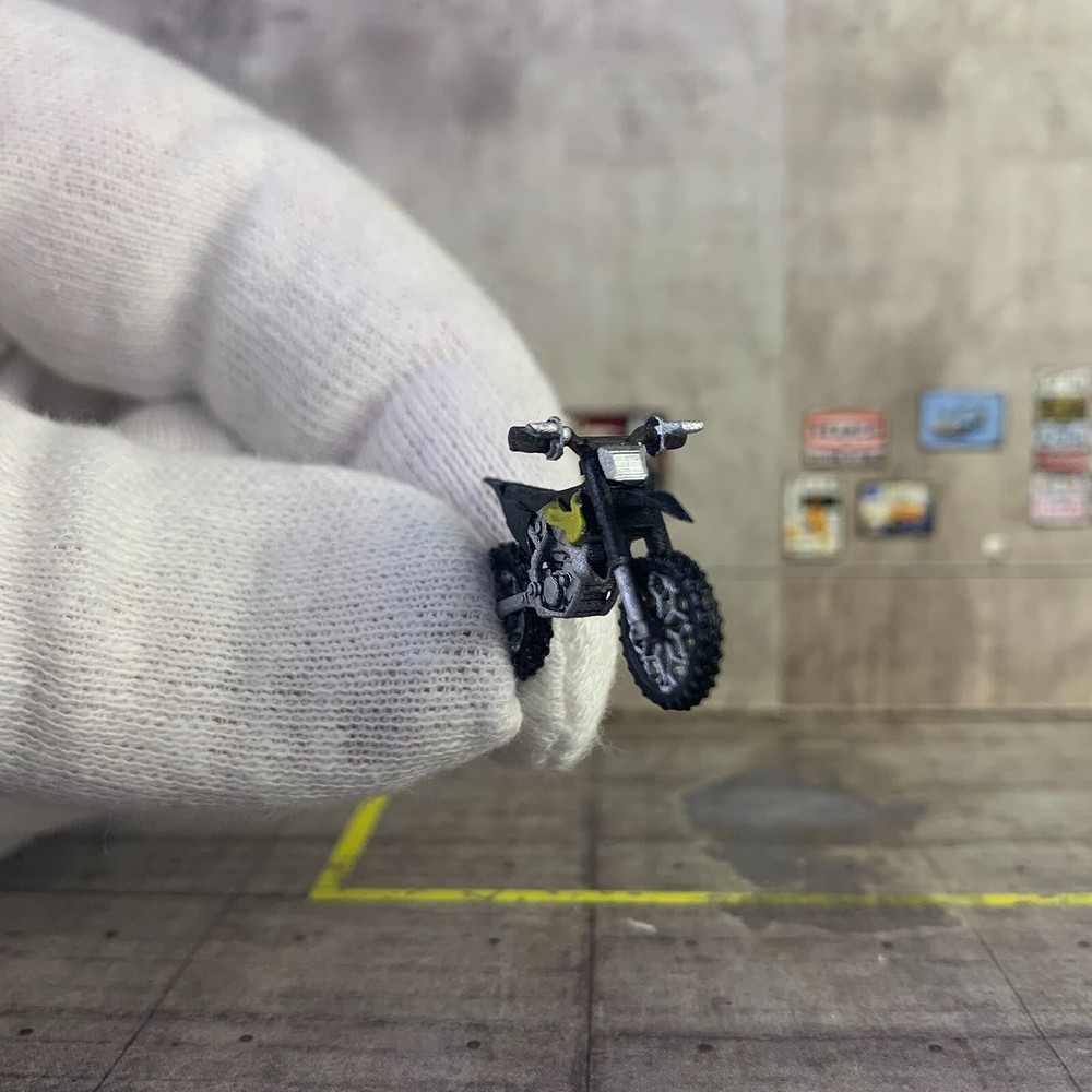 1-64 scale dirt bikes set for Diorama