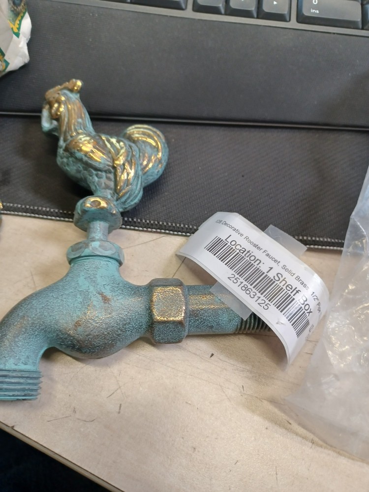 IOB Decorative Rooster Faucet Solid Brass