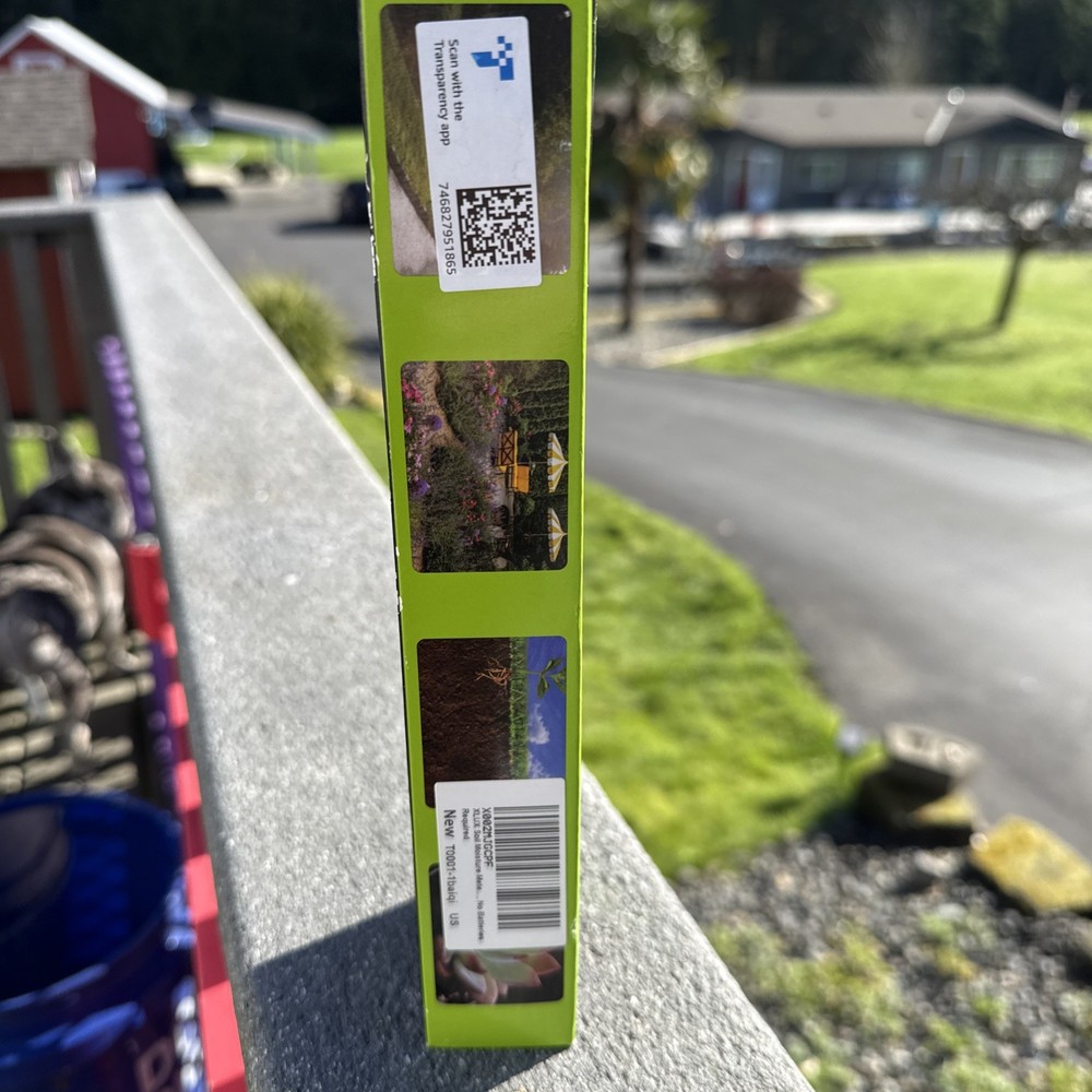 XLUX T0001 Soil Moisture Sensor Meter - Green No Batteries Required.