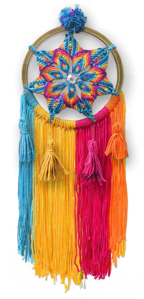 Design Works Crafts Rainbow Star Macrame Kit