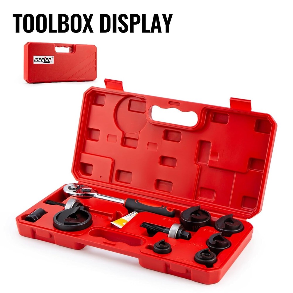 Ratchet Knockout Punch Set 6-Piece Kit