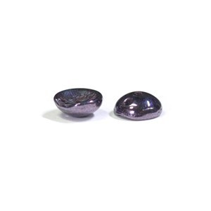 2-Hole Button Metallic Lavender 8×8mm