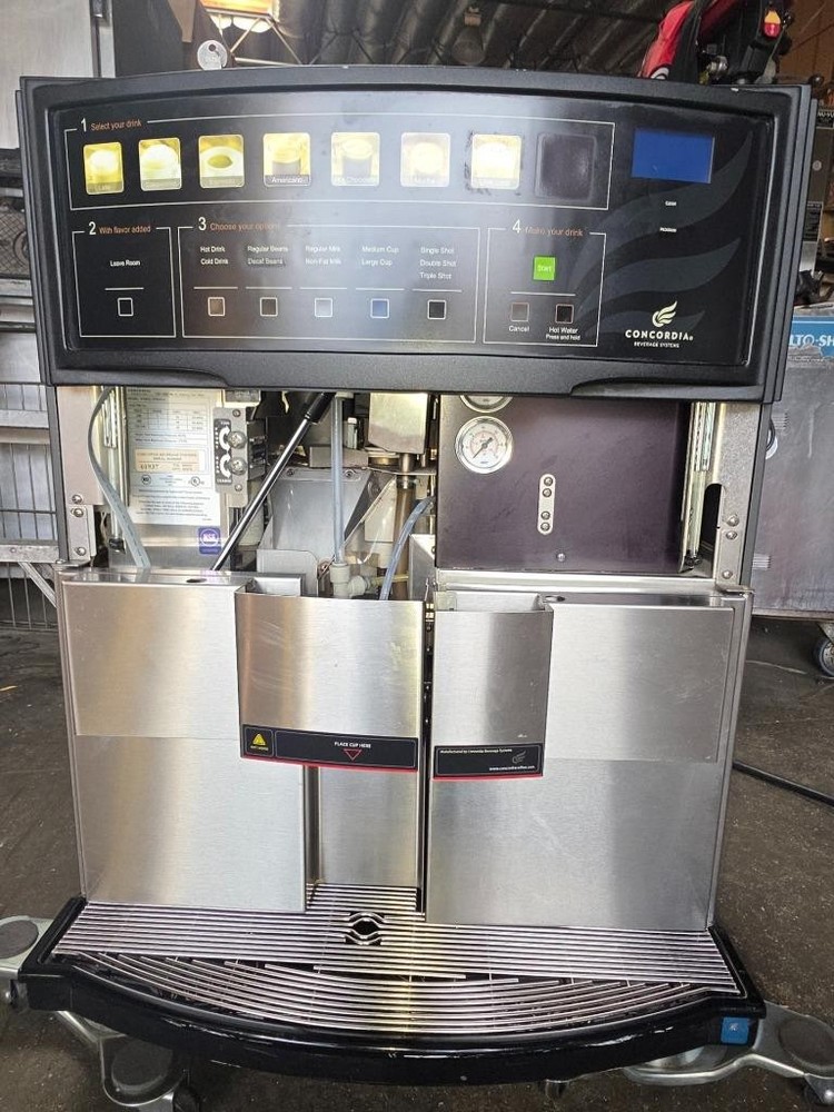 Concordia Beverage Systems XPRESS 6 23" Superautomatic Espresso Machine 2 Hopper