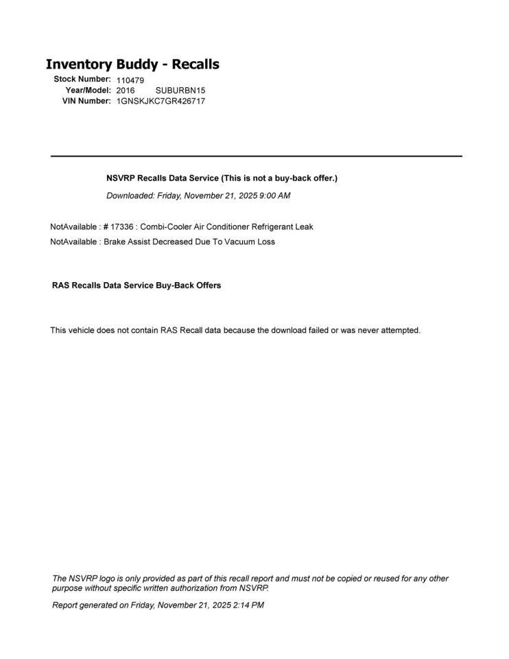 Camera/Projector Camera Front Interior Mirror Mounted Fits 16 ESCALADE 10316490