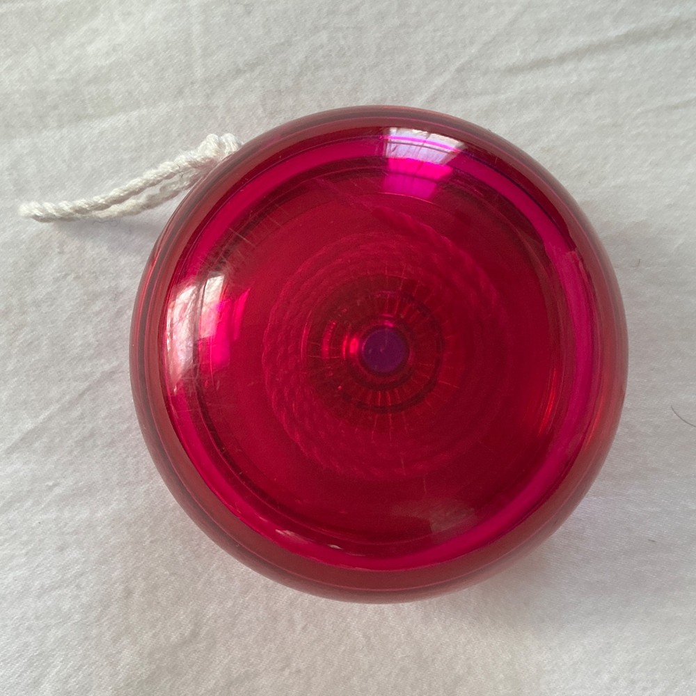 Duncan Imperial Yo Yo Red EXC Fleur de Lis