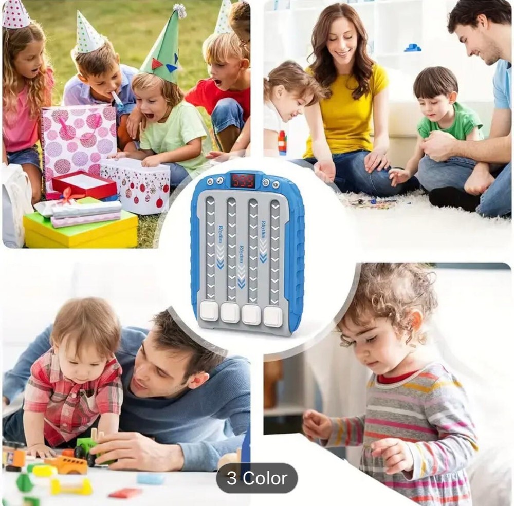 Rhythm Master Speedy Push Game-Multiplayer Dance Puzzle Console, Relax Toy Gift