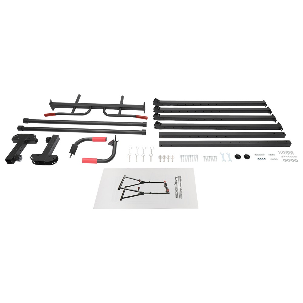 200KG Triangular Pull Up Dip Station Bar for Home Gym Strength Train Adjustable