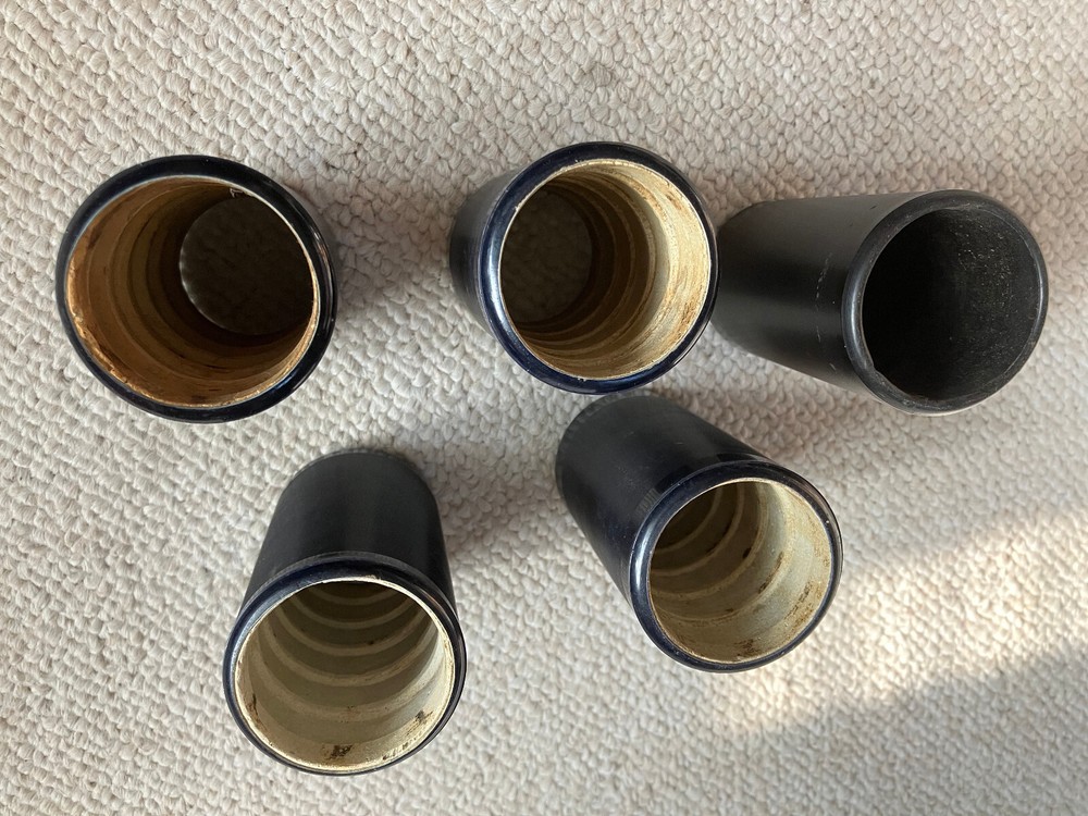 5 Edison cylinders--all marches