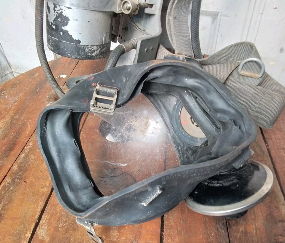 Vintage Firemans Mask