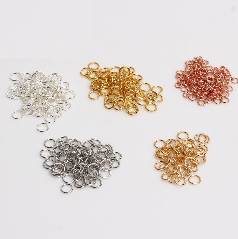 20Pcs DIY 14K Gold Filled Brass Open Jump Rings Jewelry Making Findings PE30