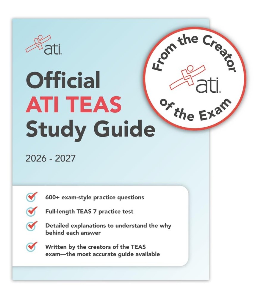 Official ATI TEAS Study Guide 20262027 9E