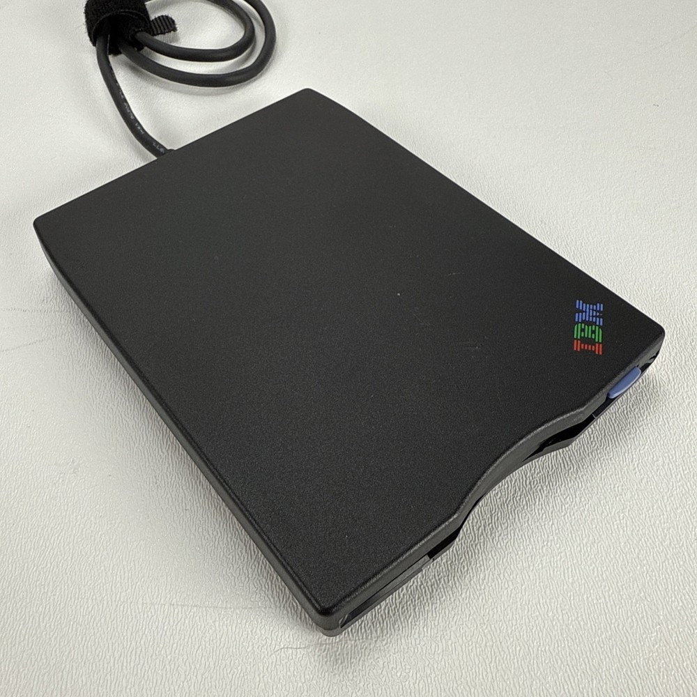 IBM Portable USB External Floppy Diskette Drive MPF82E UNTESTED - READ