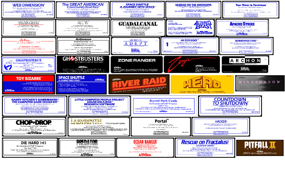 Commodore 64 Games on Floppy Disks / Read Description