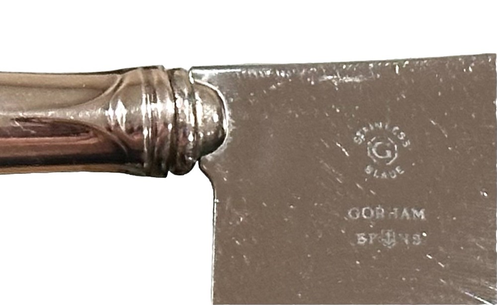 Vintage Gorham EPNS Electro Plated Silver Stainless Steel Blade Desk Hatchet