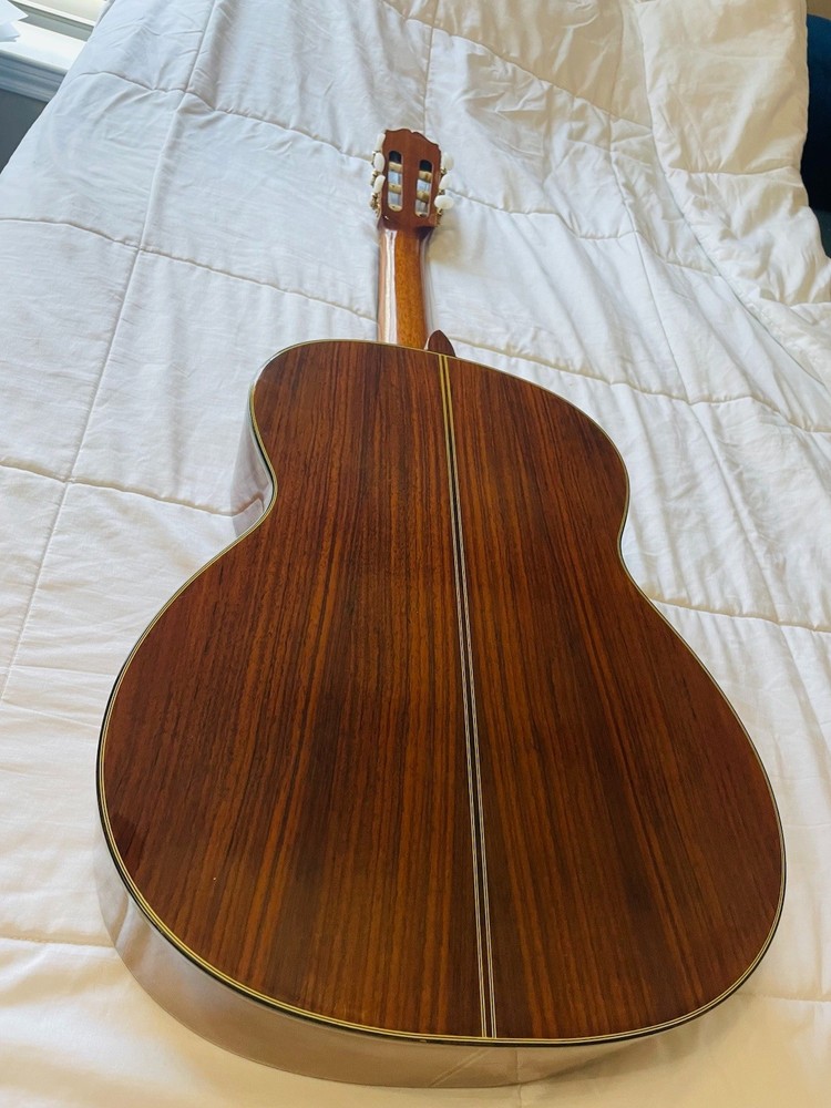 Takamine C-128 Classical Acoustic Guitar Solid Spruce Top Concert Classical