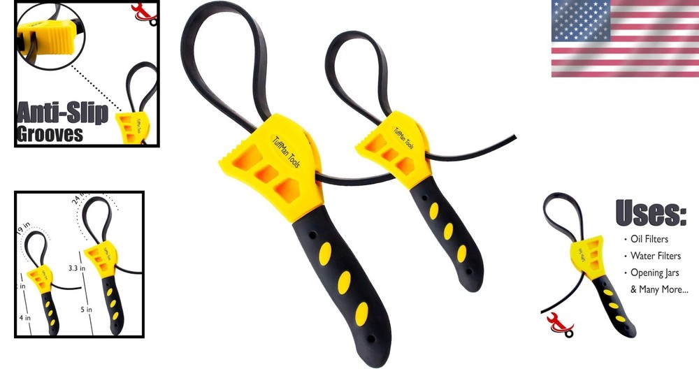 Versatile Rubber Strap Tools - Automotive & Plumbing
